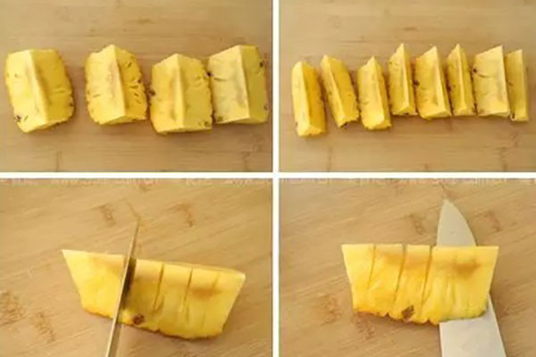 菠萝去皮最简单的方法